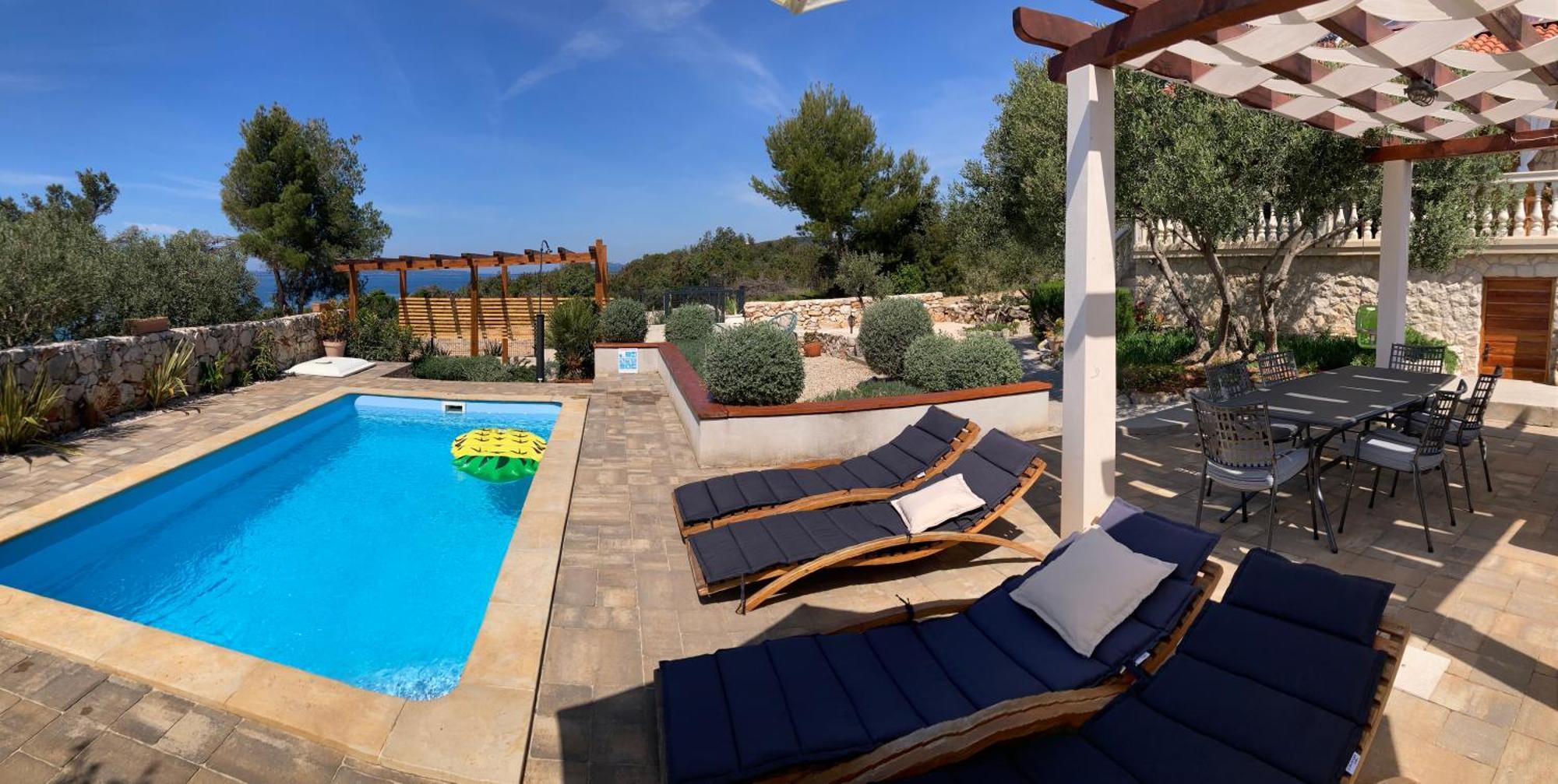 فيلا Robinson House Bosiljka Dobropoljana المظهر الخارجي الصورة
